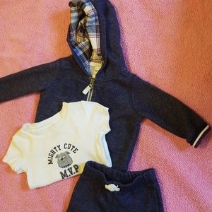 Carter's 3pc Sweatsuit